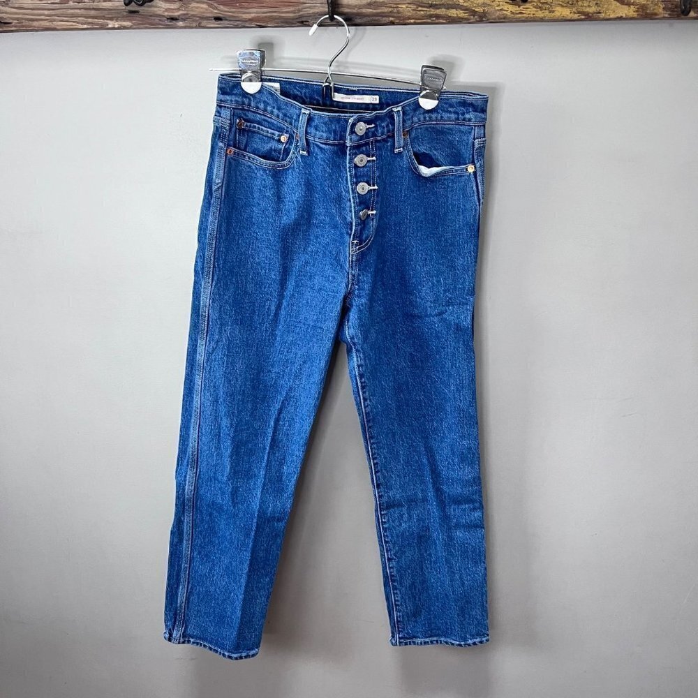 Levi's Wedgie Straight Premium Denim Jeans- Size 29